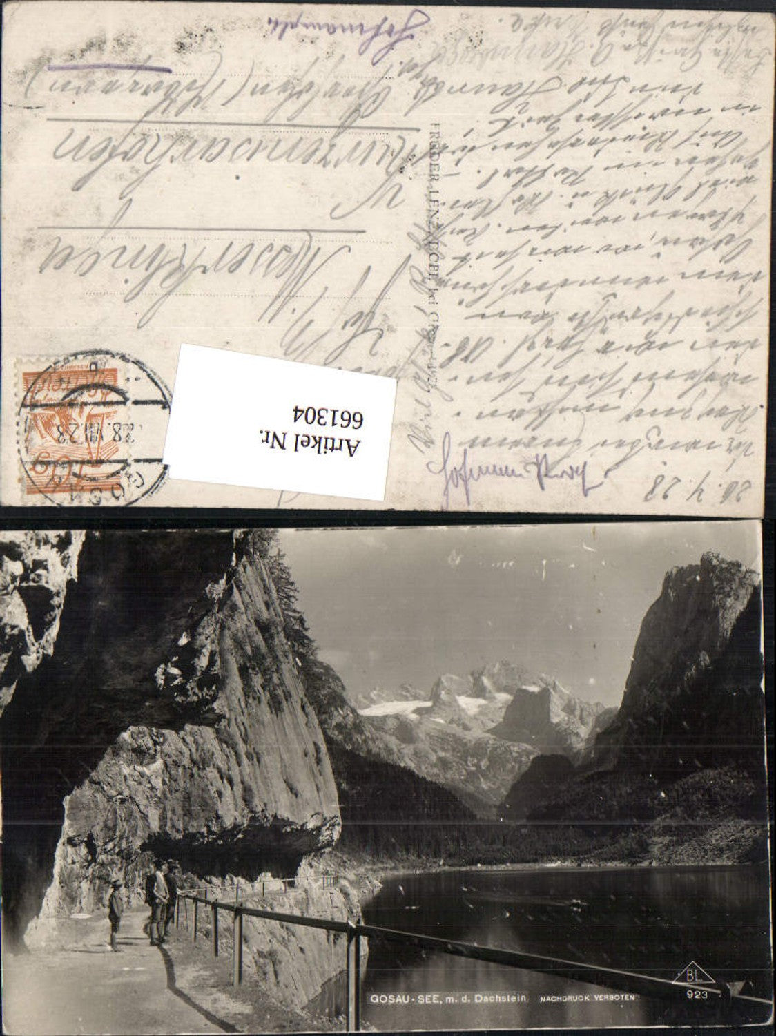 661304,Gosausee m. d. Dachstein Gosau