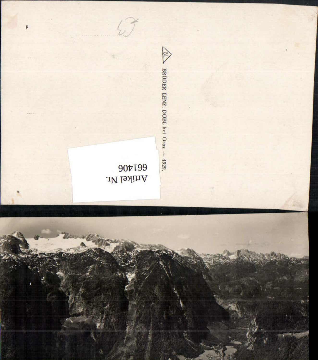 661406,Foto Ak Hallstättersee m. d. Dachstein Hallstatt