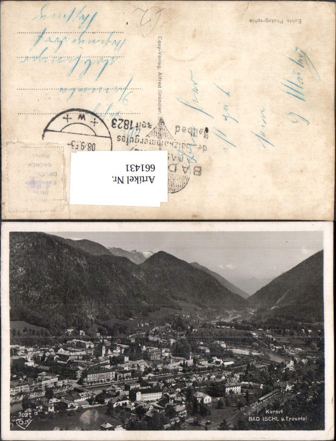 661431,Foto Ak Bad Ischl Kurort Trauntal