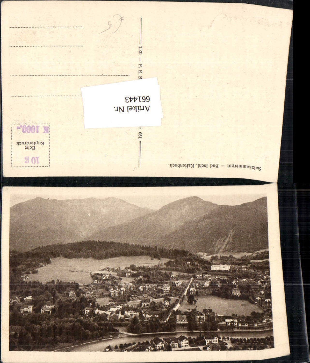 661443,Bad Ischl Kaltenbach Salzkammergut