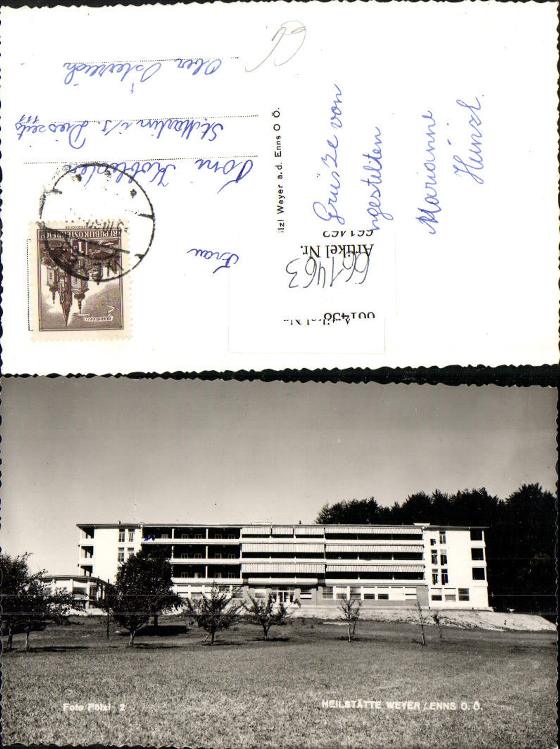 661463,Weyer an der Enns Heilstätte pub Foto Pölzl 2