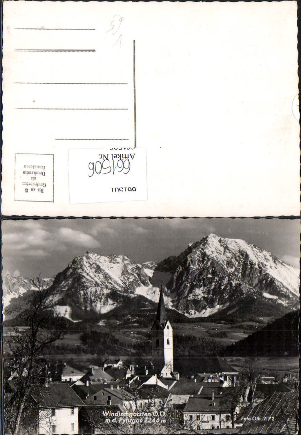 661506,Windischgarsten m. Pyhrgas pub Foto Oth 2172