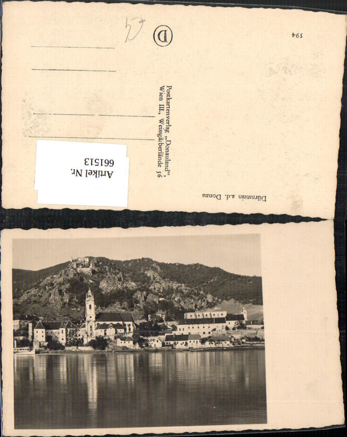 661513,Foto Ak Dürnstein a. d. Donau