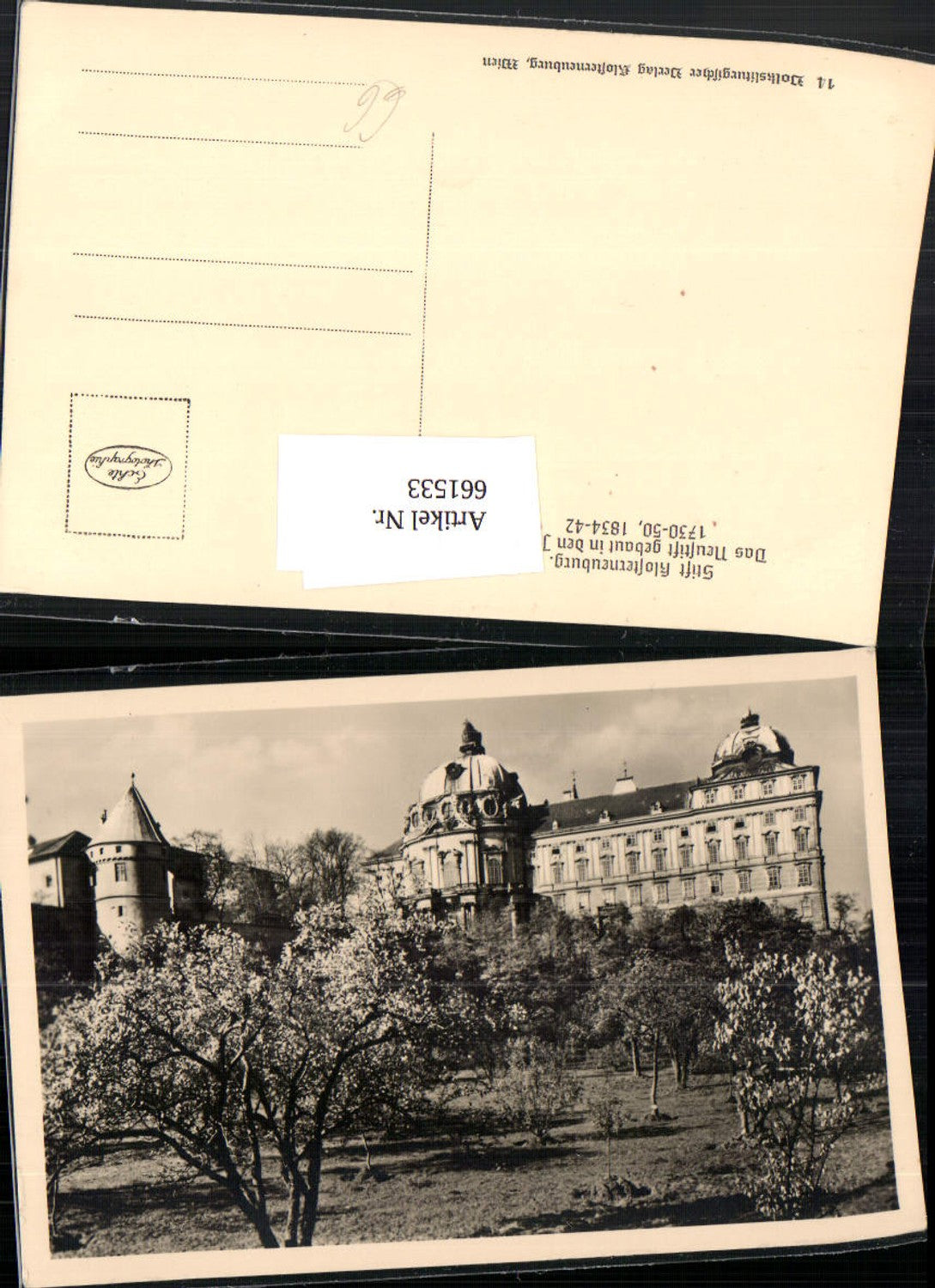661533,Foto Ak Klosterneuburg Stift