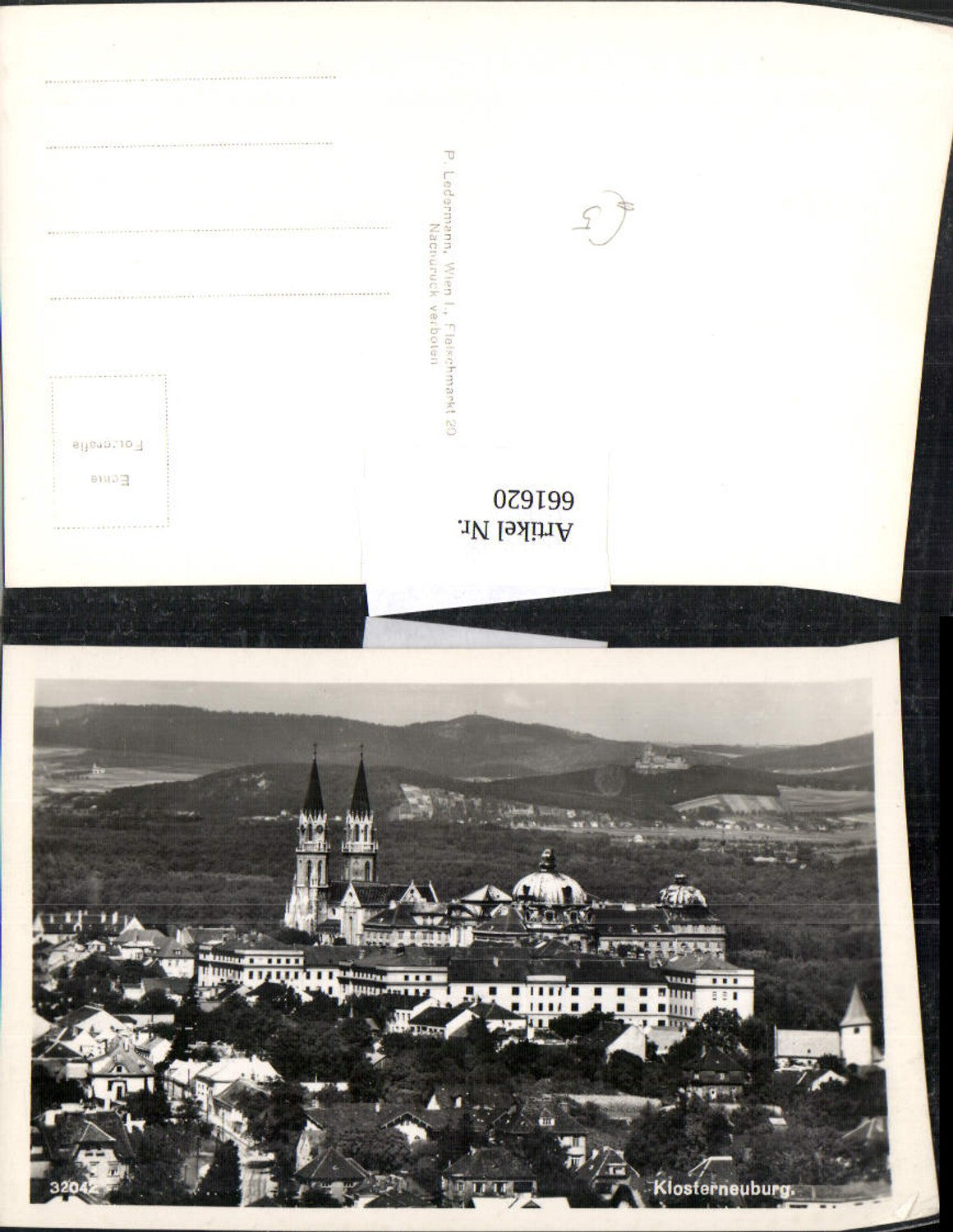 661620,Foto Ak Klosterneuburg Ansicht