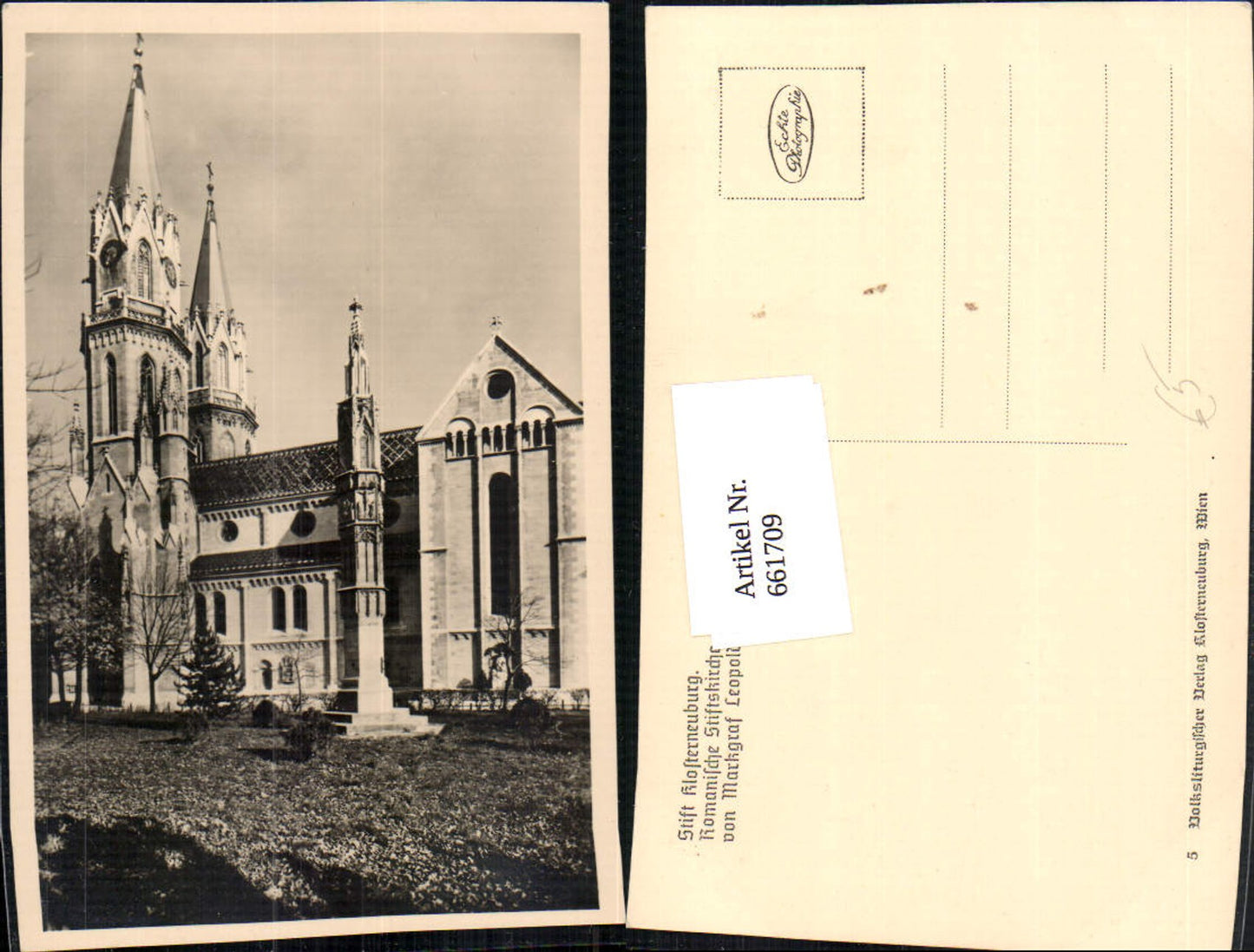 661709,Foto Ak Stift Klosterneuburg