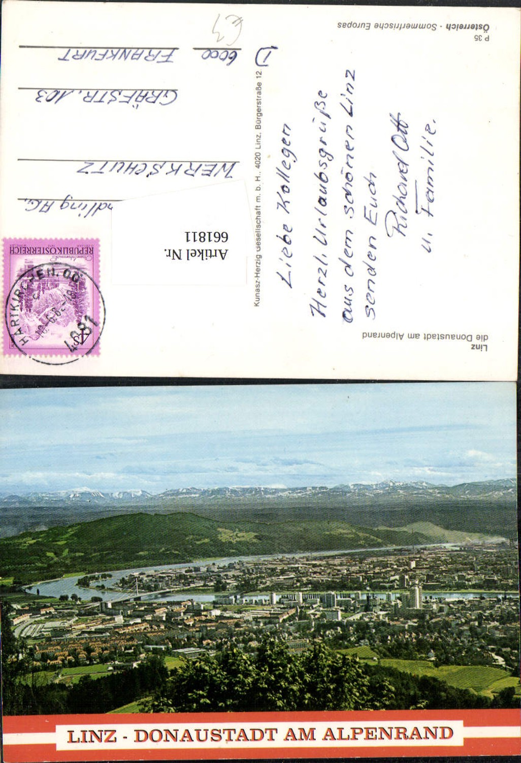 661811,Linz a. d. Donau Totale