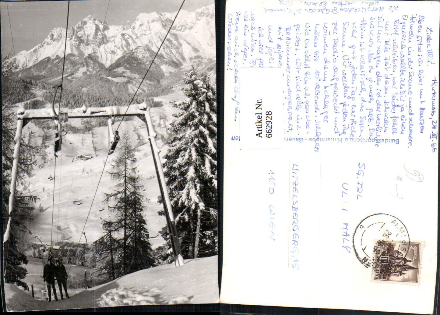 662928,Maria Alm am Steinernen Meer Hintermoos Skilift Wintersport