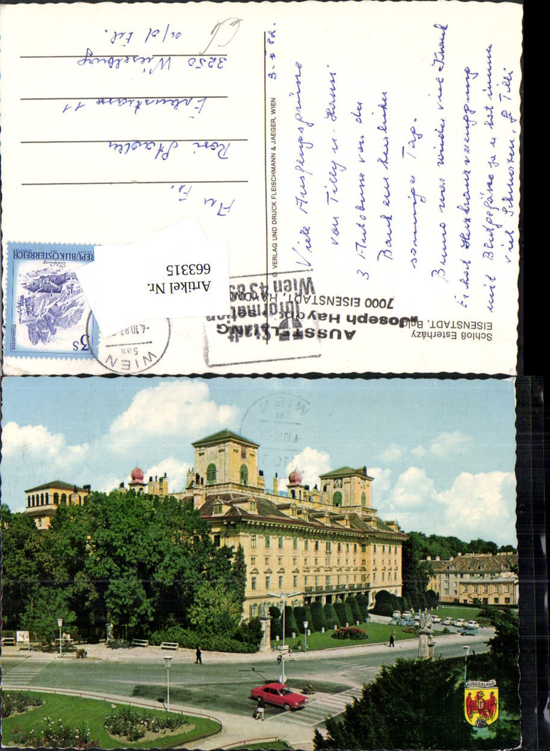 663315,Eisenstadt Schloss Esterhazy