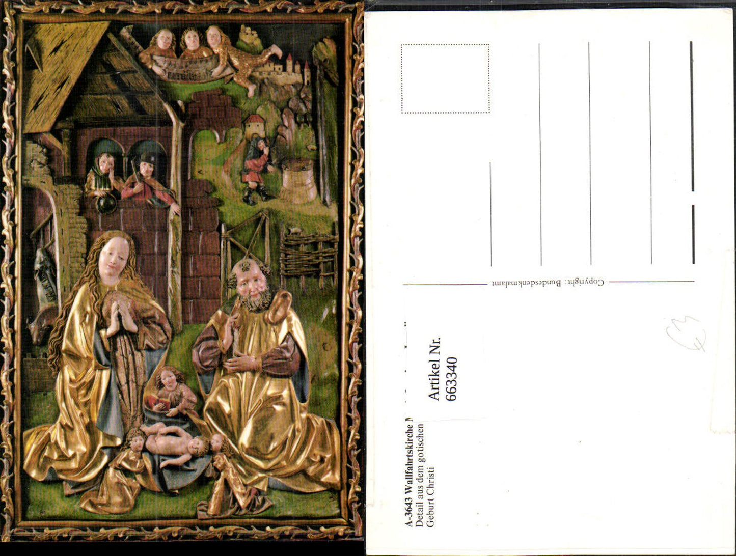 663340,Wallfahrtskirche Maria Laach a. Jauerling Detail Altar