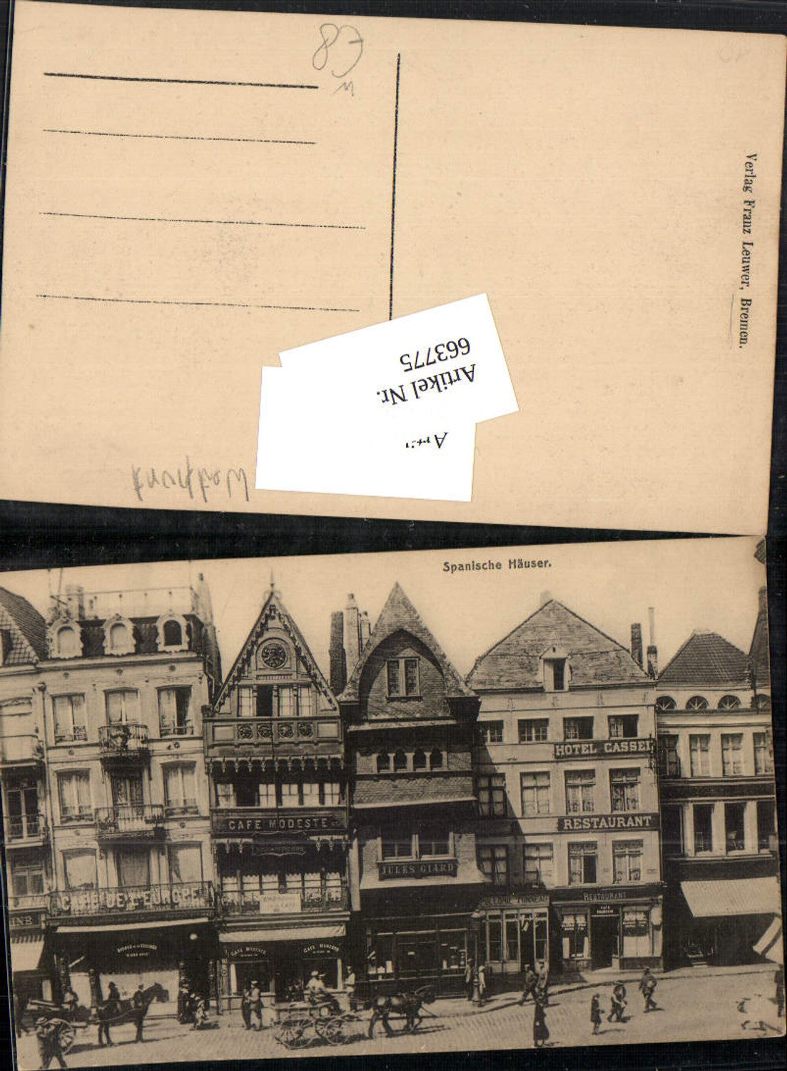 663775,Bremen Spanische Häuser Hotel Restaurant