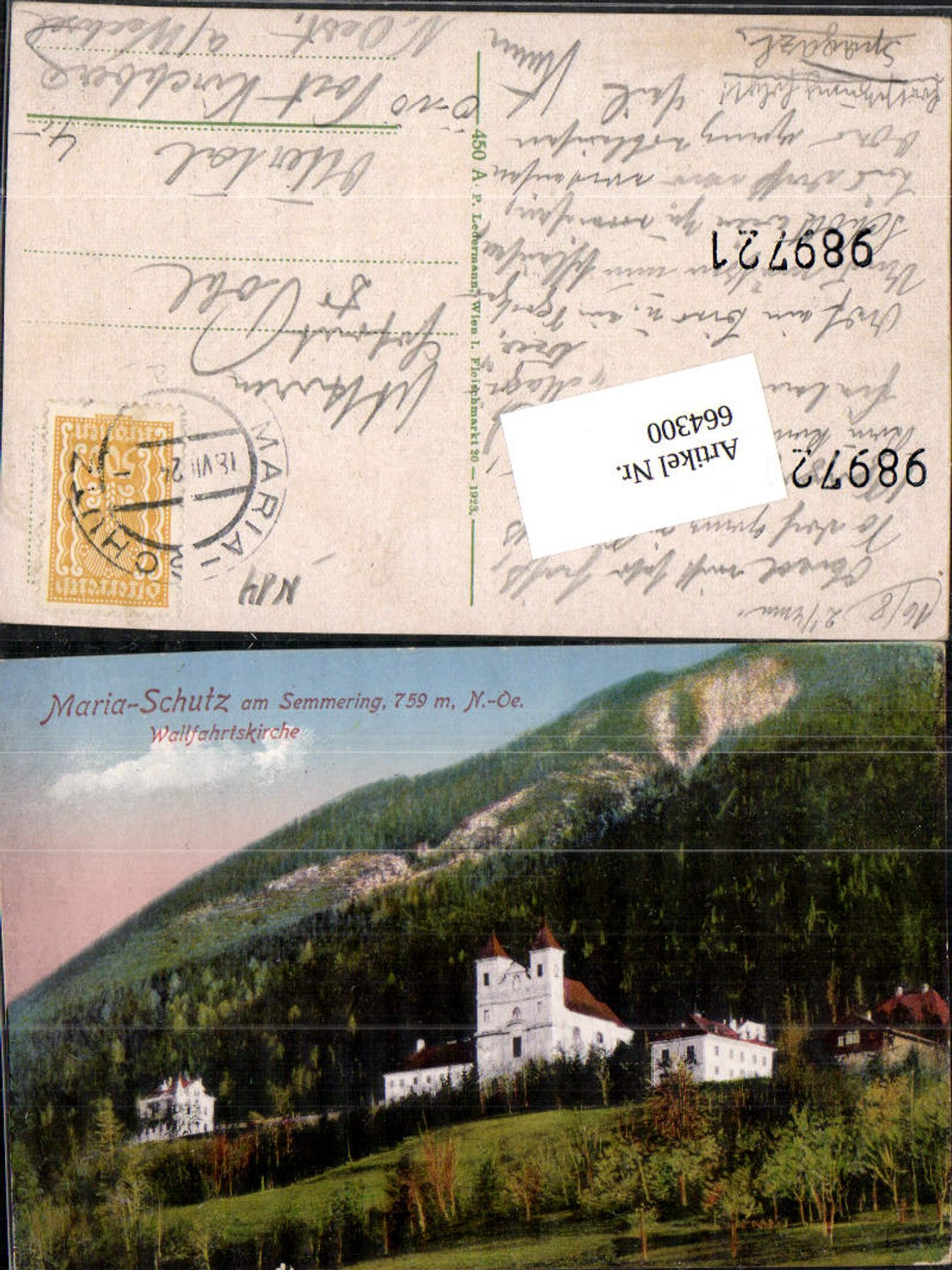 664300,Maria Schutz am Semmering pub Ledermann 450