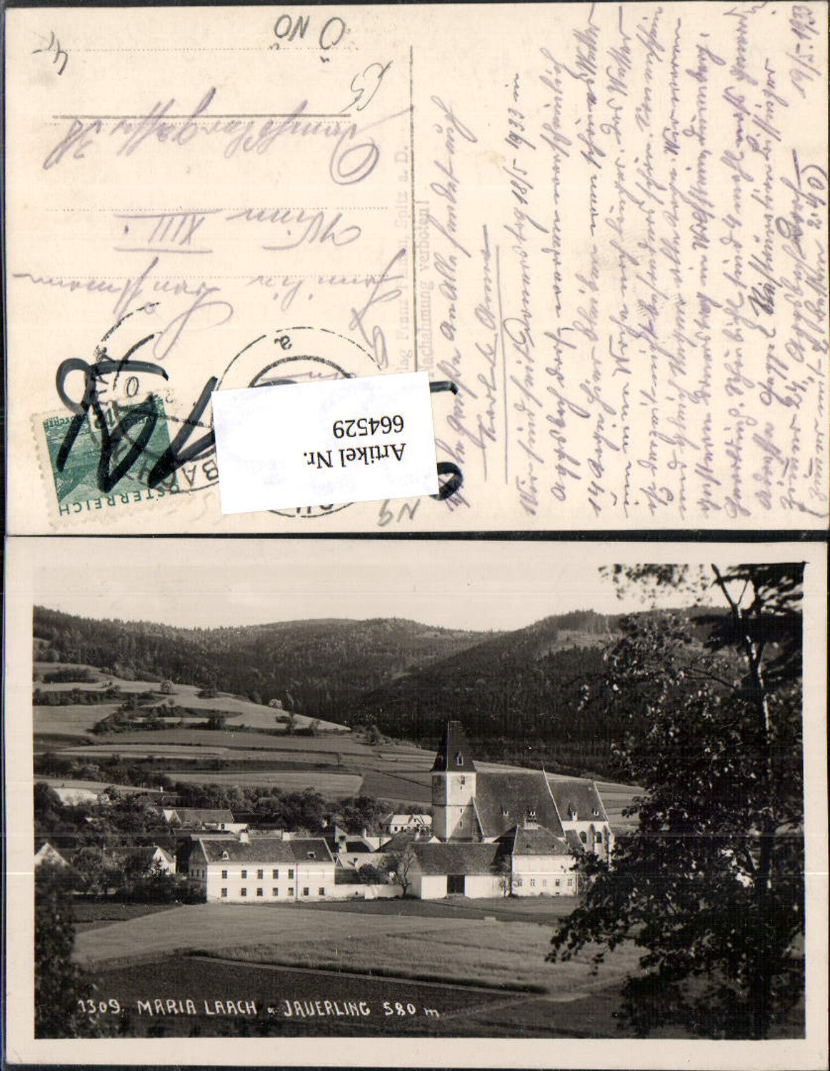 664529,Foto Ak Maria Laach am Jauerling