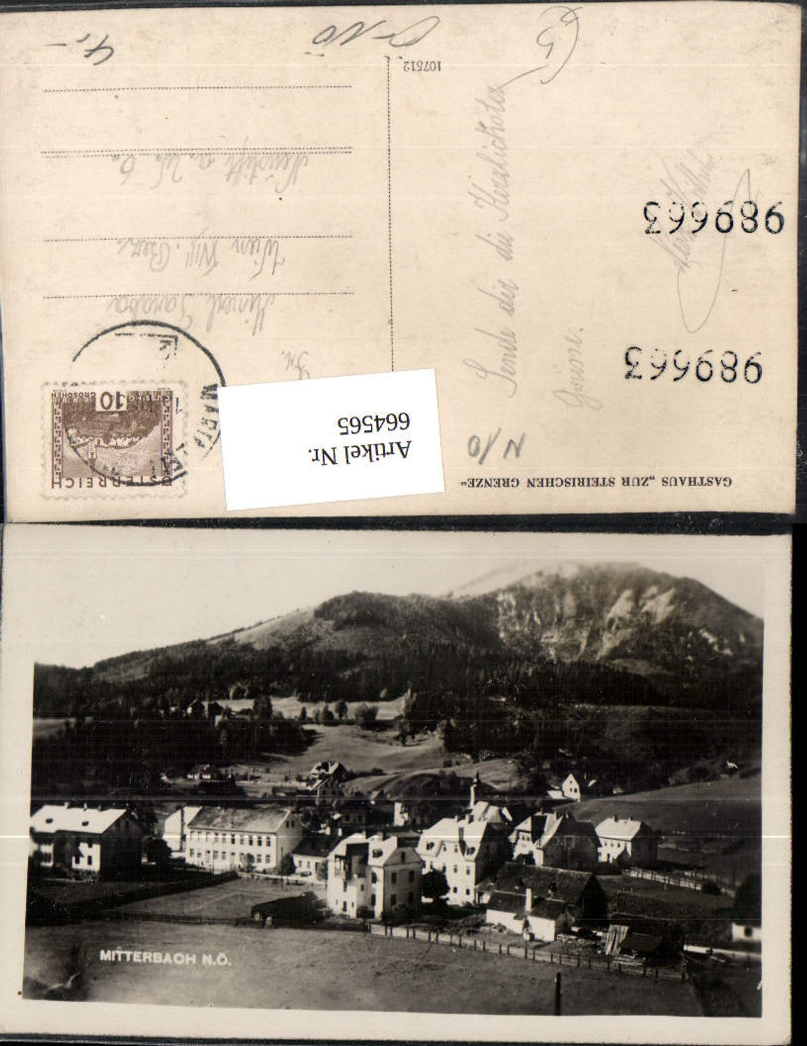 664565,Mitterbach a. Erlaufsee