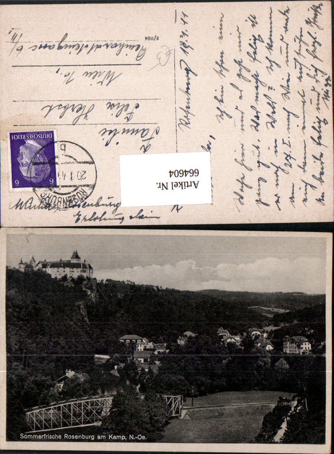 664604,Rosenburg a. Kamp Rosenburg-Mold