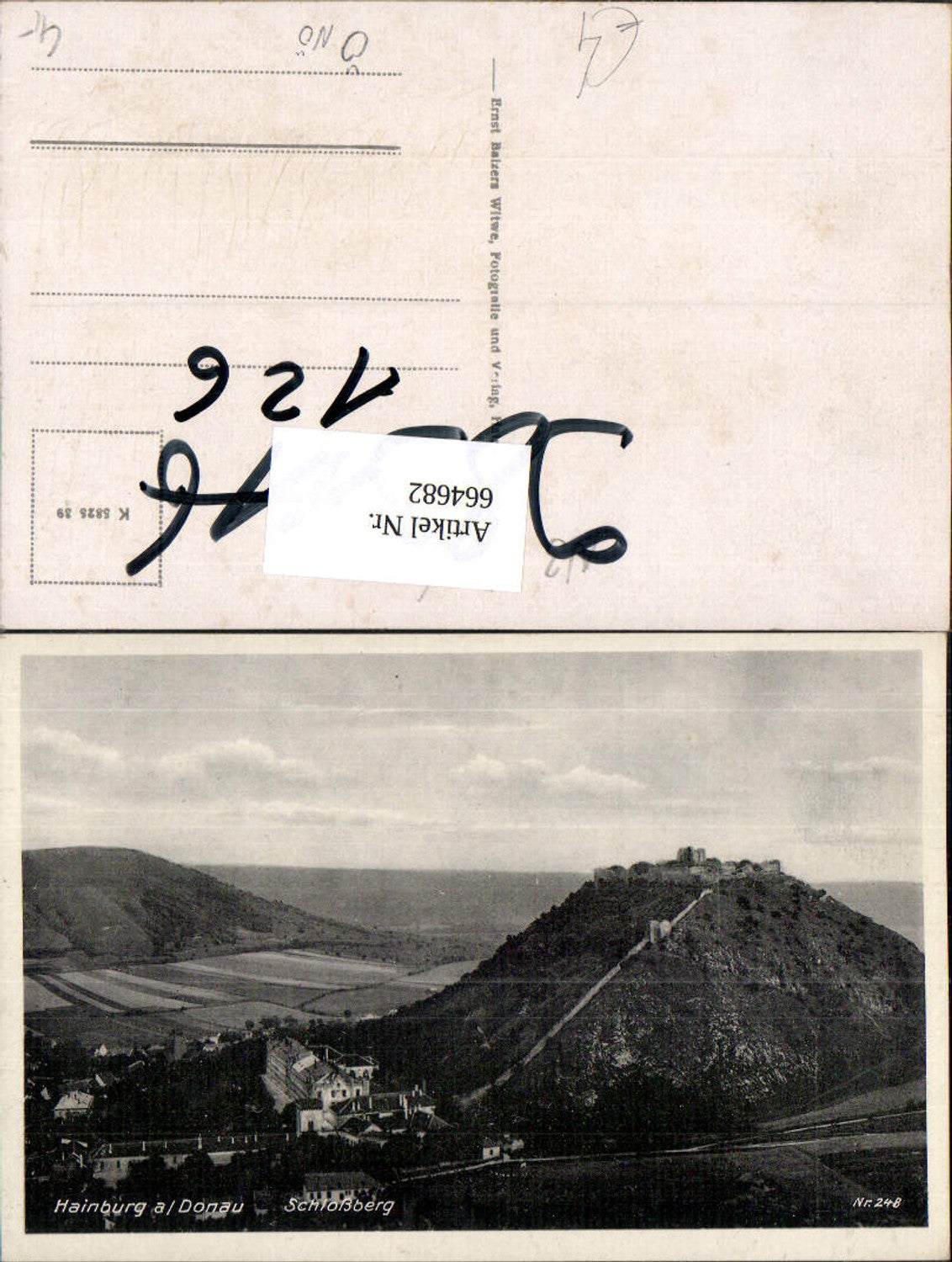 664682,Hainburg a. d. Donau Schlossberg