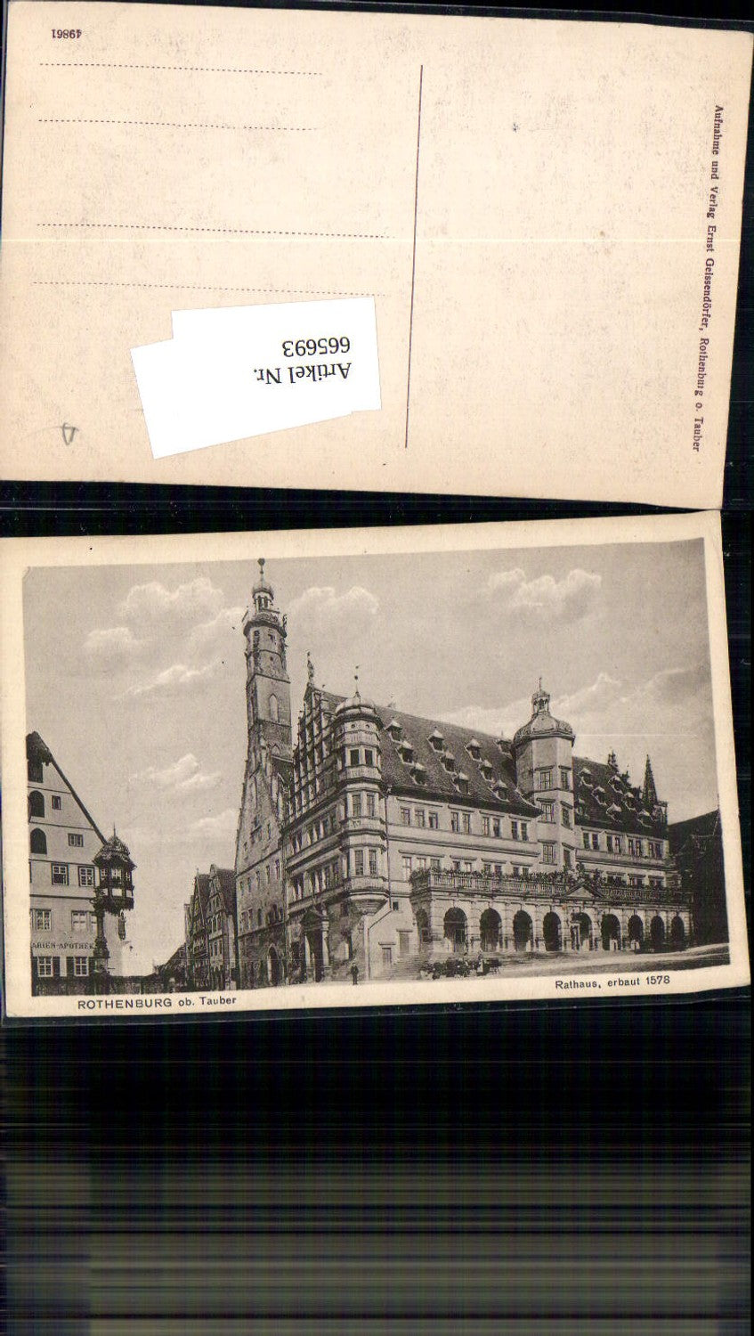 665693,Rothenburg ob der Tauber Rathaus