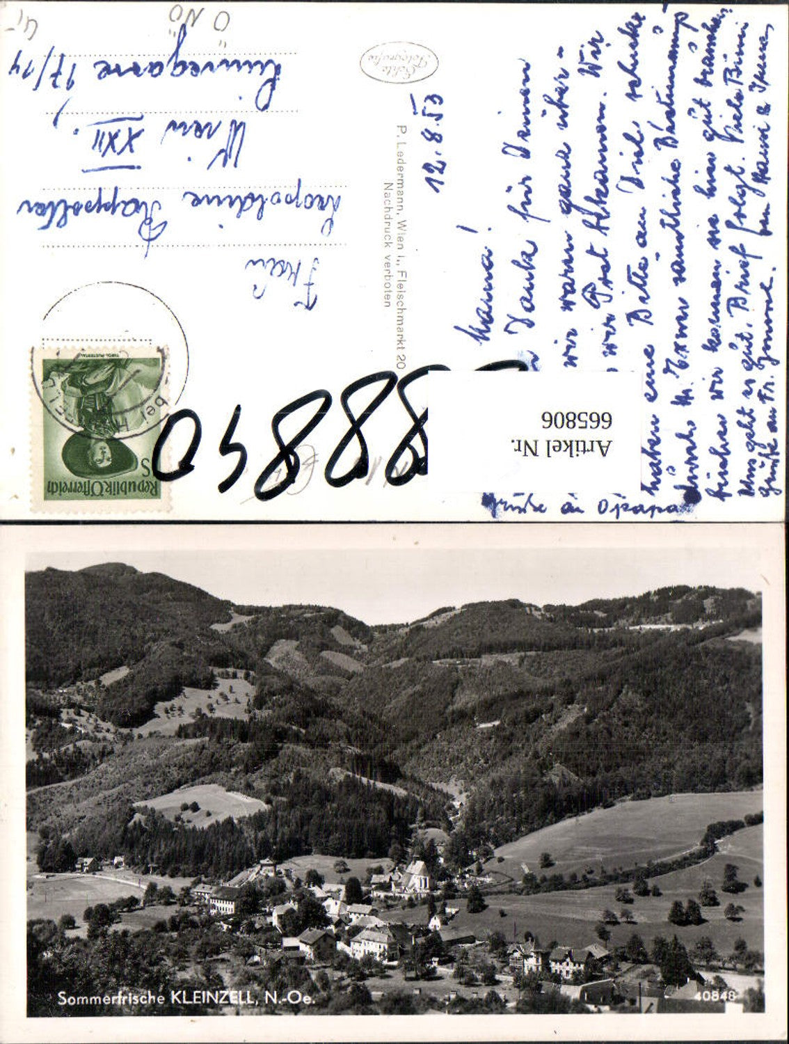 665806,Foto Ak Kleinzell