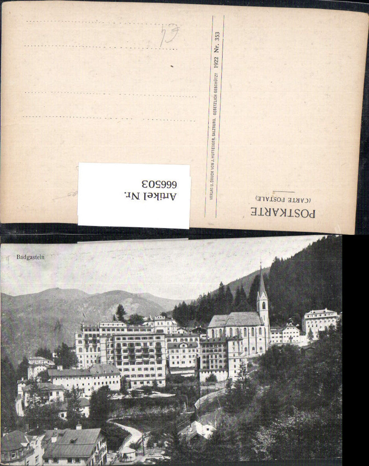 666503,Bad Gastein Ansicht