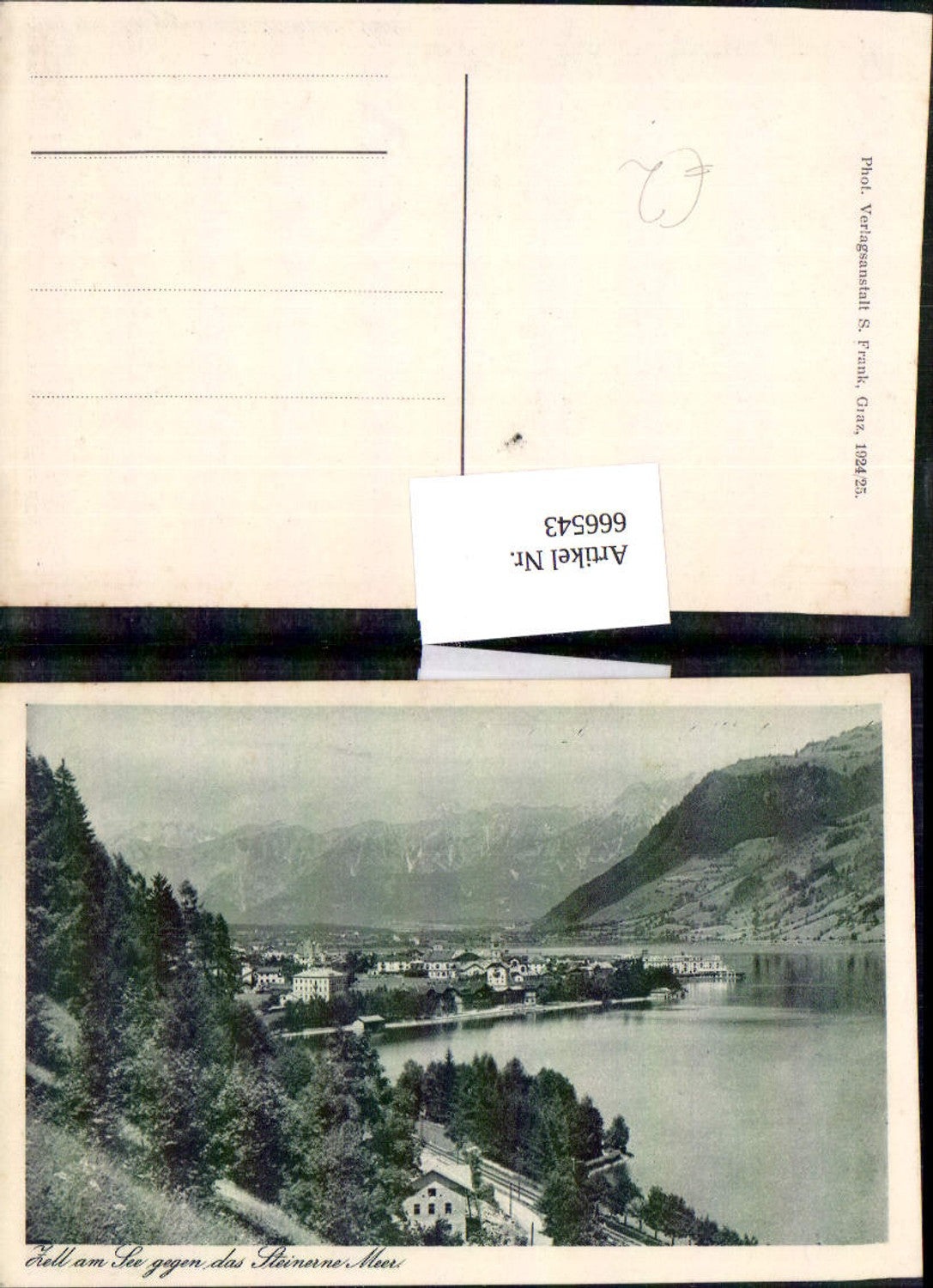 666543,Zell am See geg. d. Steinerne Meer