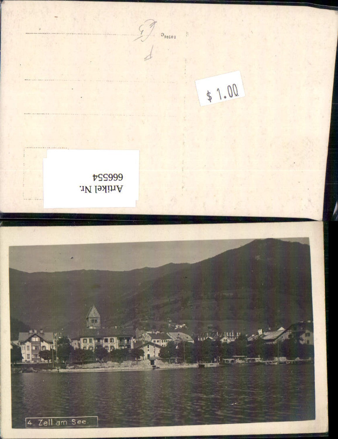 666554,Foto Ak Zell am See Ansicht