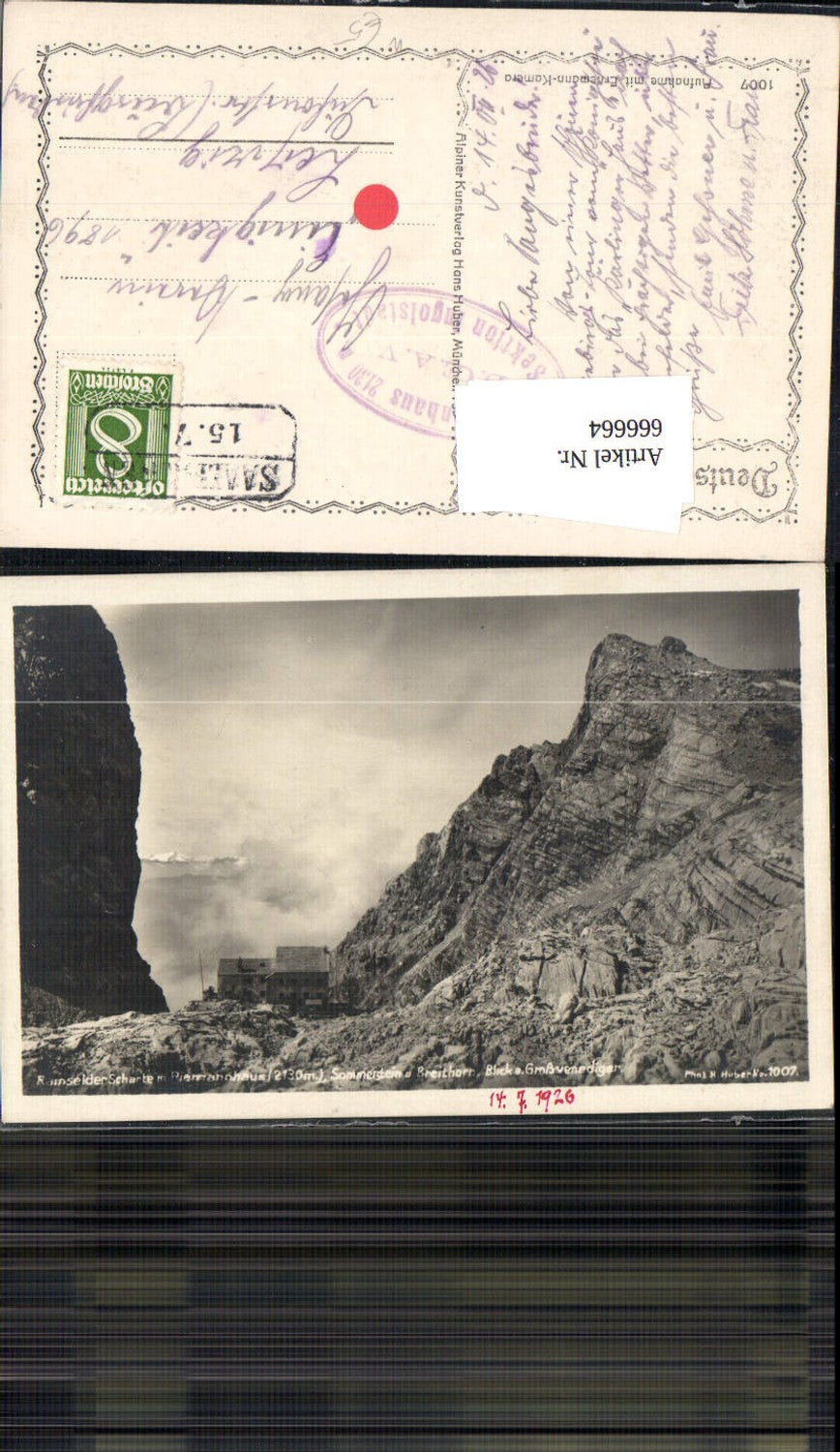 666664,Riemannhaus Ramseider Scharte Maria Alm am Steinernen Meer