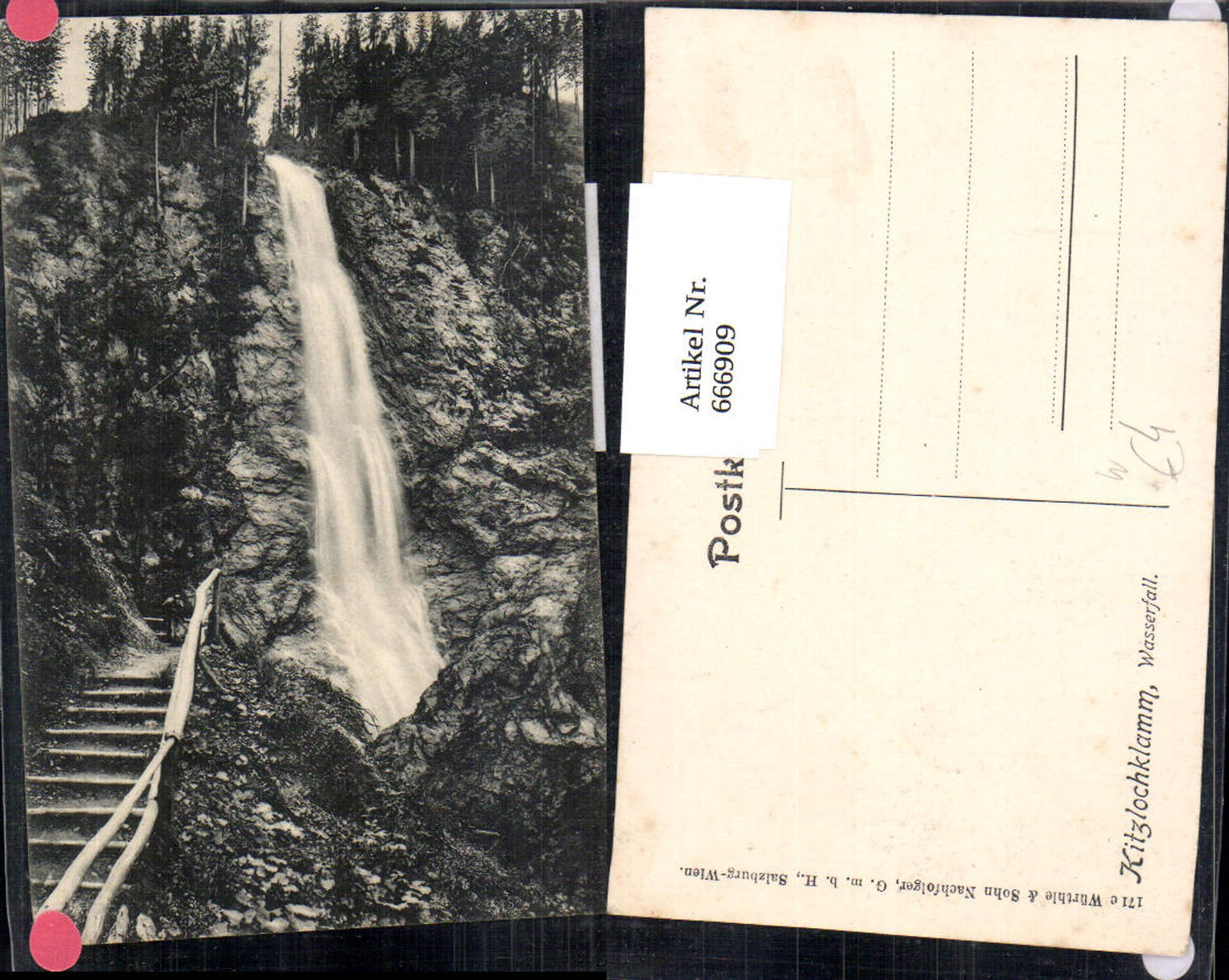 666909,Kitzlochklamm Wasserfall Taxenbach