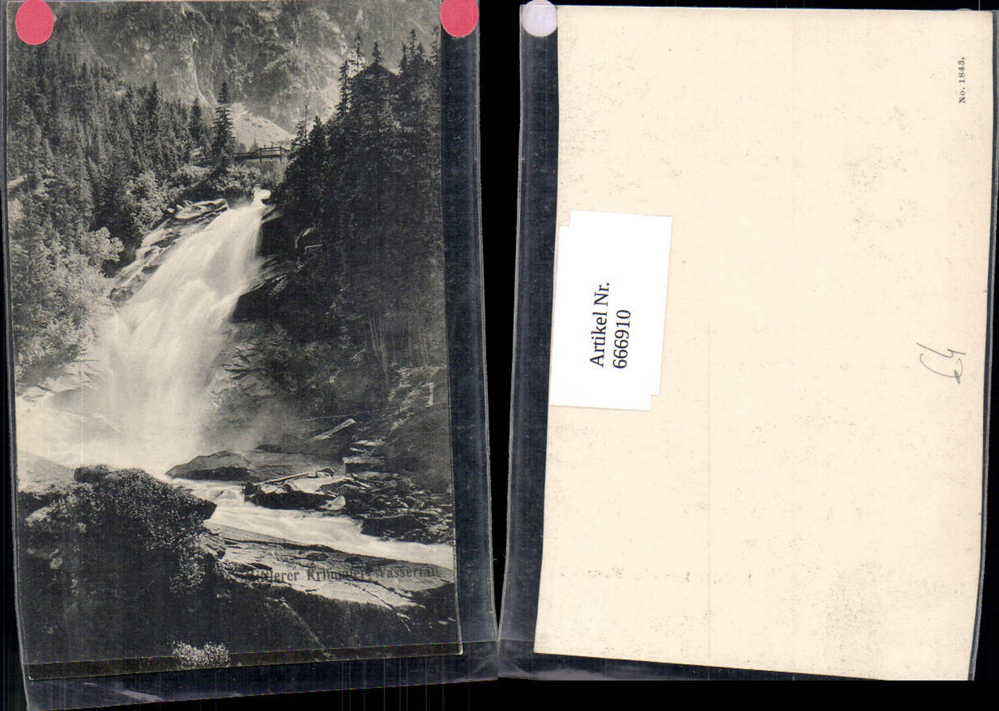 666910,Krimml Mittlerer Wasserfall