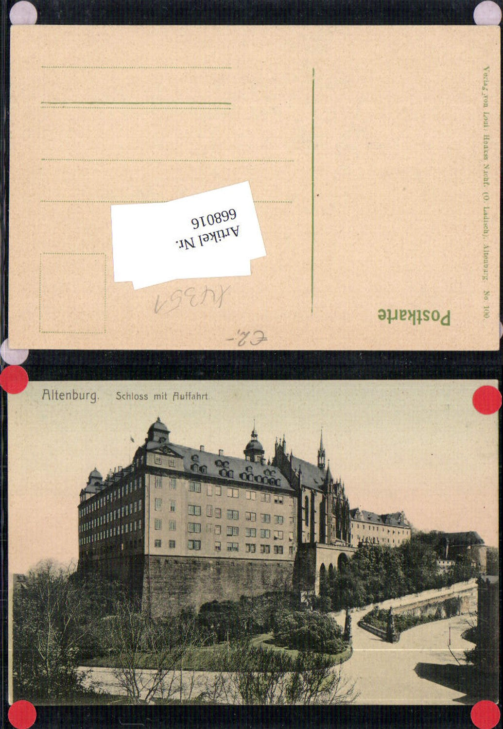 668016,Altenburg in Thüringen Schloss
