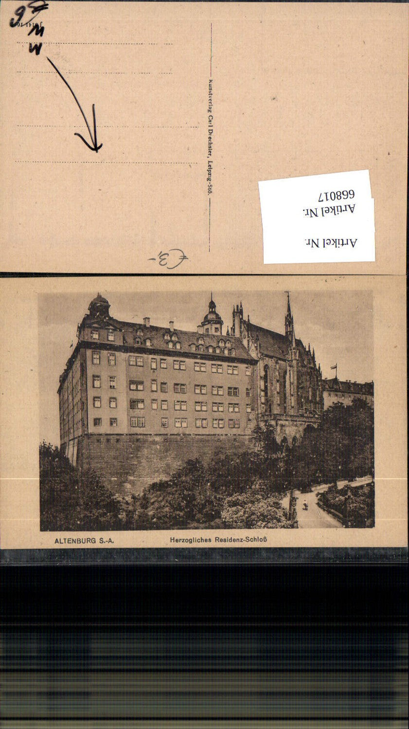 668017,Altenburg in Thüringen Schloss