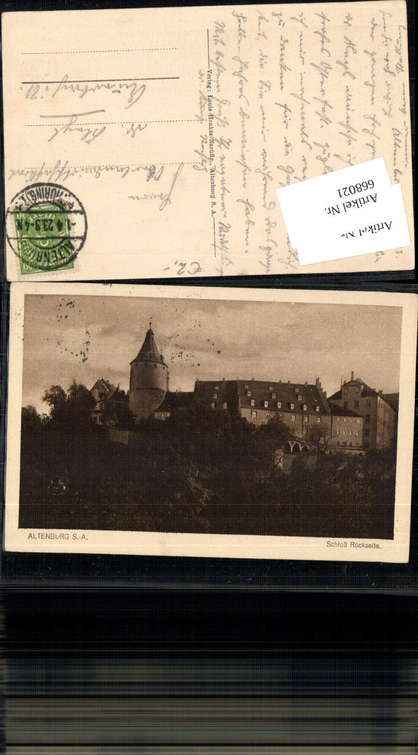 668021,Altenburg in Thüringen Schloss