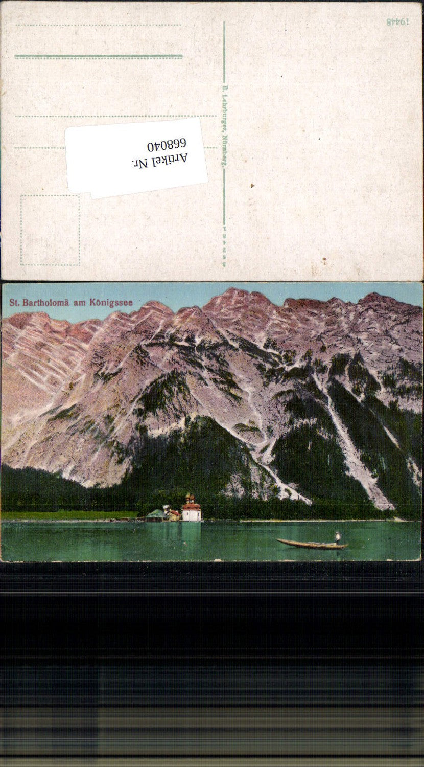 668040,Königsee bei Berchtesgaden St. Bartholomä