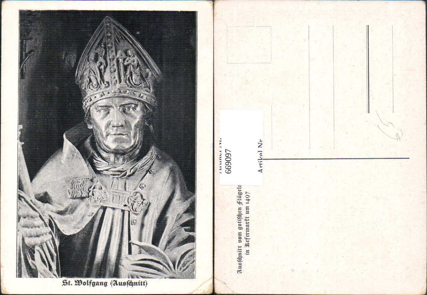 669097,Kefermarkt Ausschnitt Flügelaltar gotisch