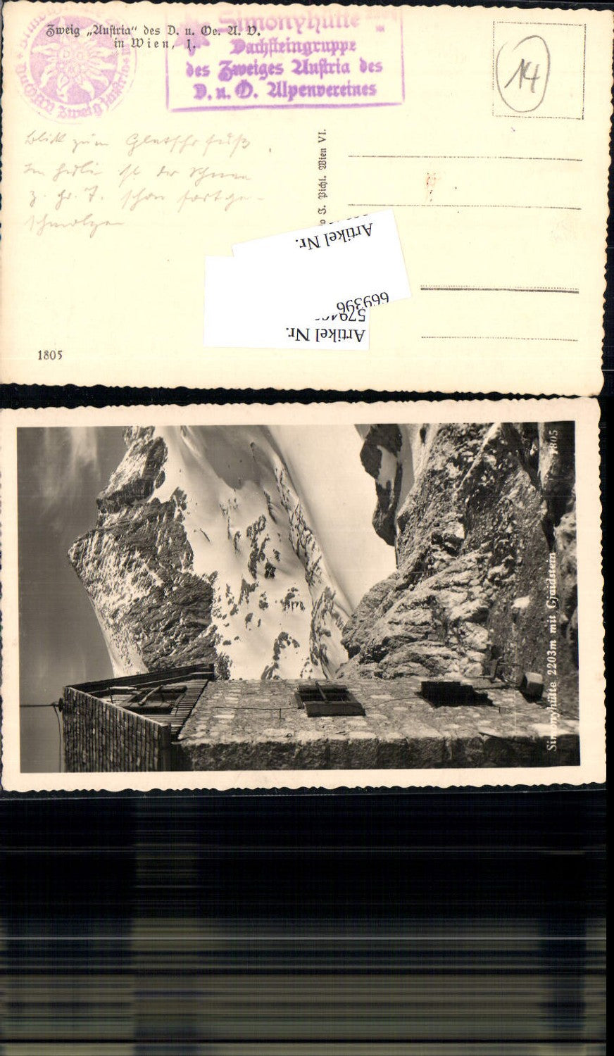 669396,Dachstein Simonyhütte b. Gosau