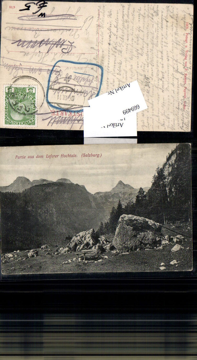 669499,Lofer Partie aus dem Hochtale