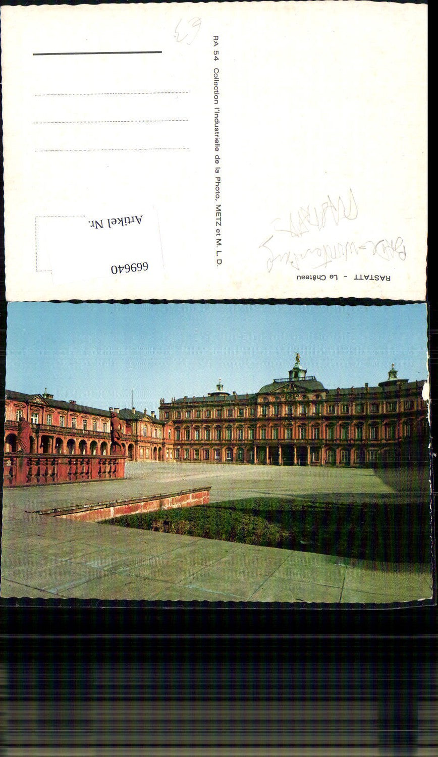 669640,Rastatt Le Chateau Schloss