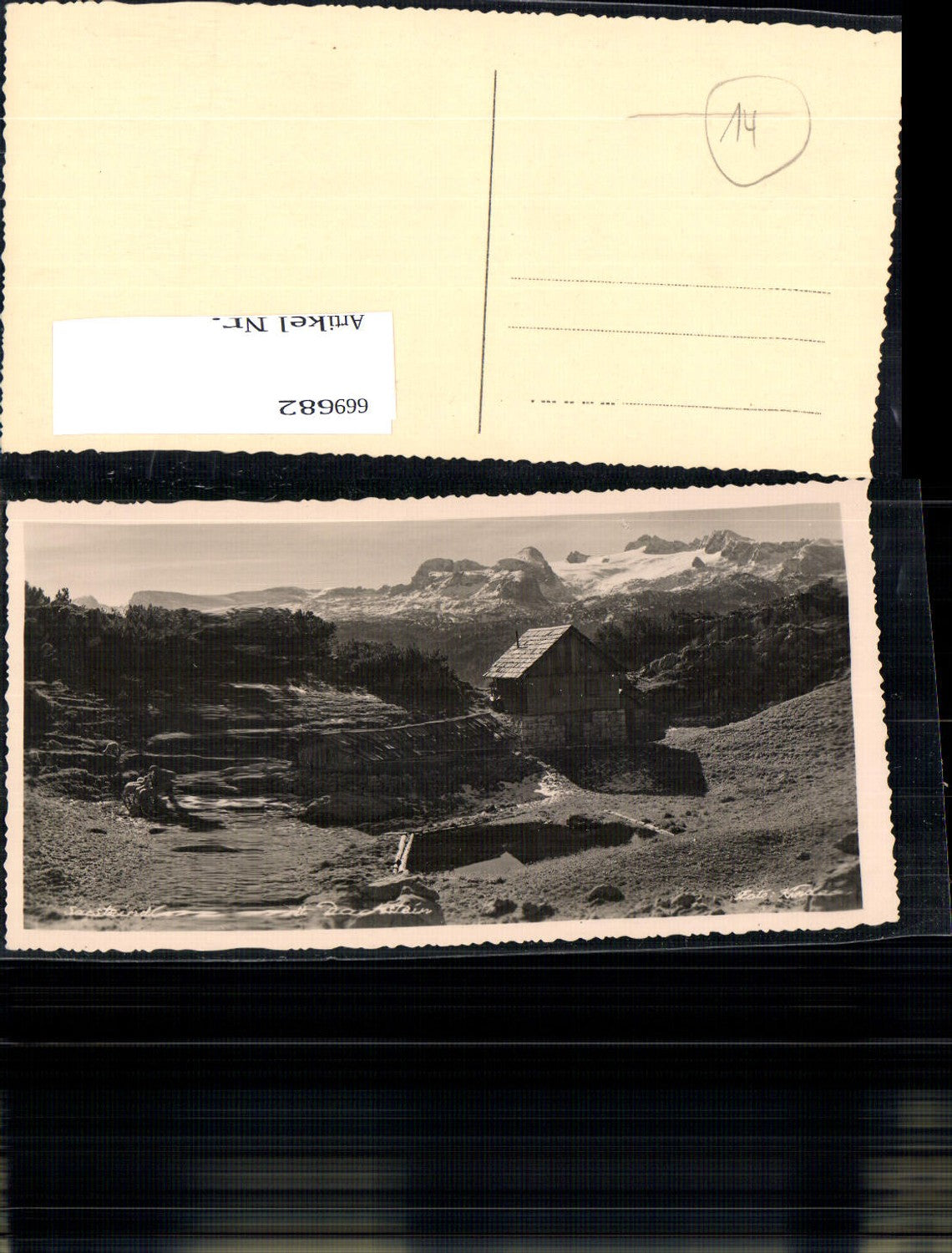 669682,Foto Ak Bad Goisern am Hallstättersee Sarsteinalm