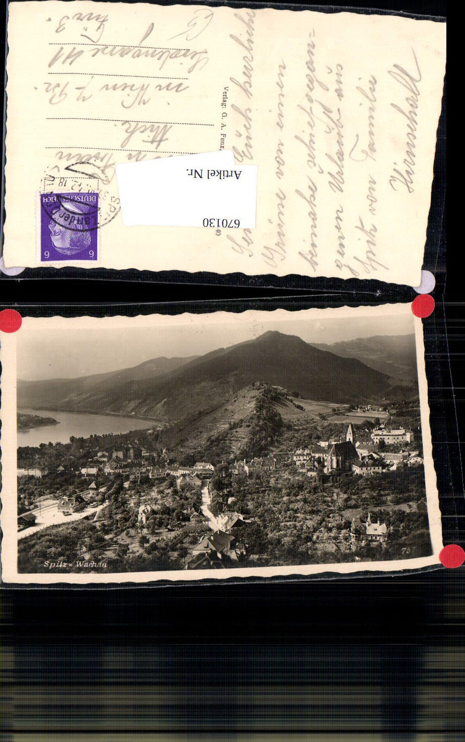 670130,Foto Ak Spitz Wachau