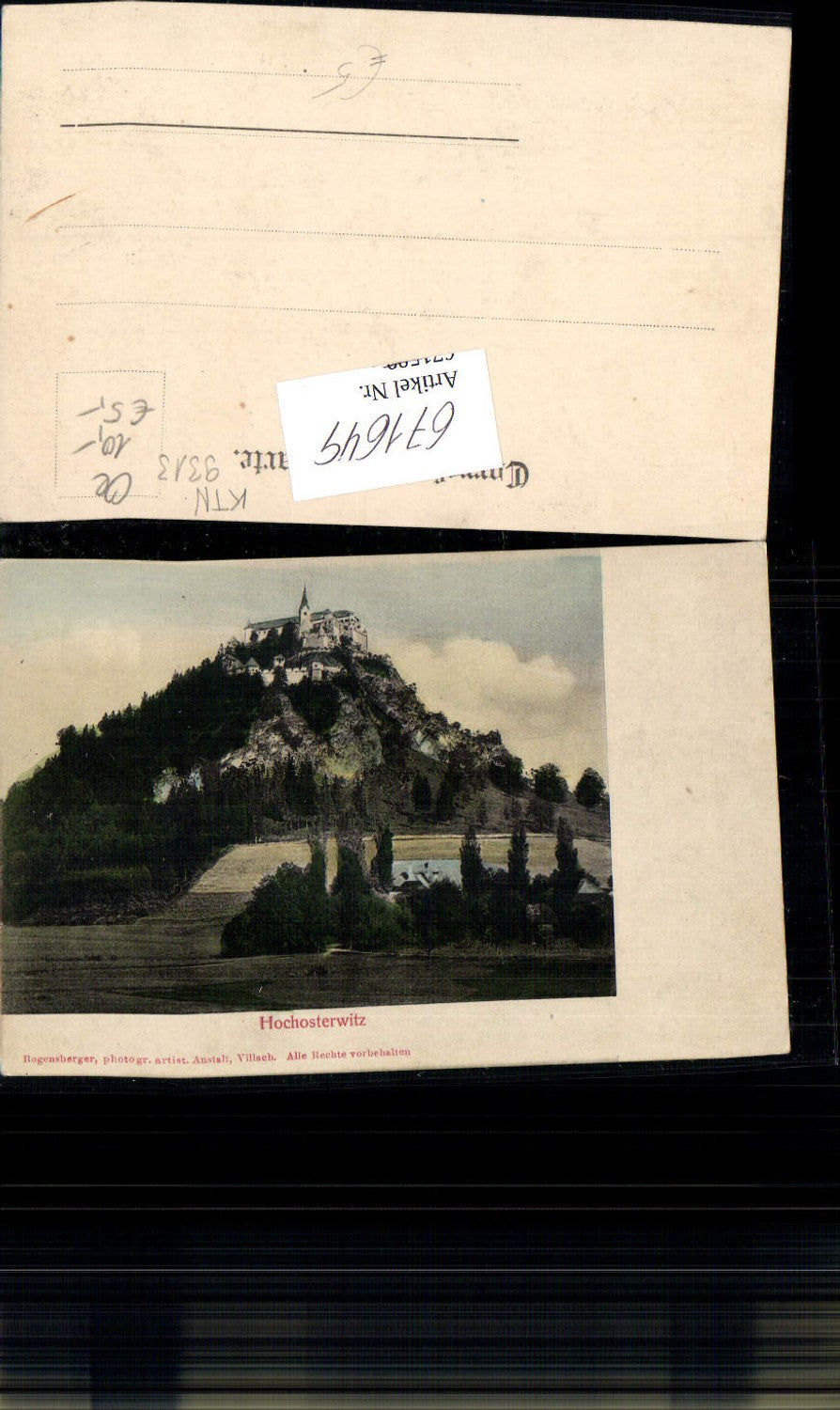 671649, Launsdorf Sankt Georgen am Längsee Burg Hochosterwitz