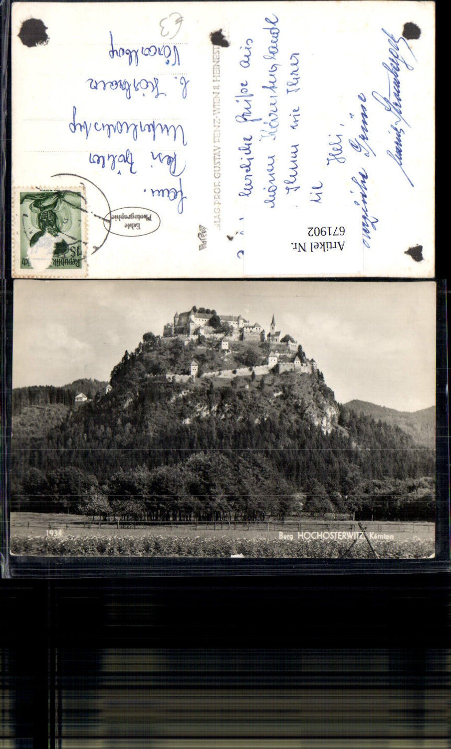 671902, Photo Ak Burg Hochosterwitz Launsdorf Sankt Georgen a. Längsee