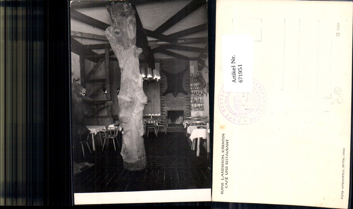 671951,Villach Ruine Landskron Cafe u. Restaurant pub Foto Hitschfeld