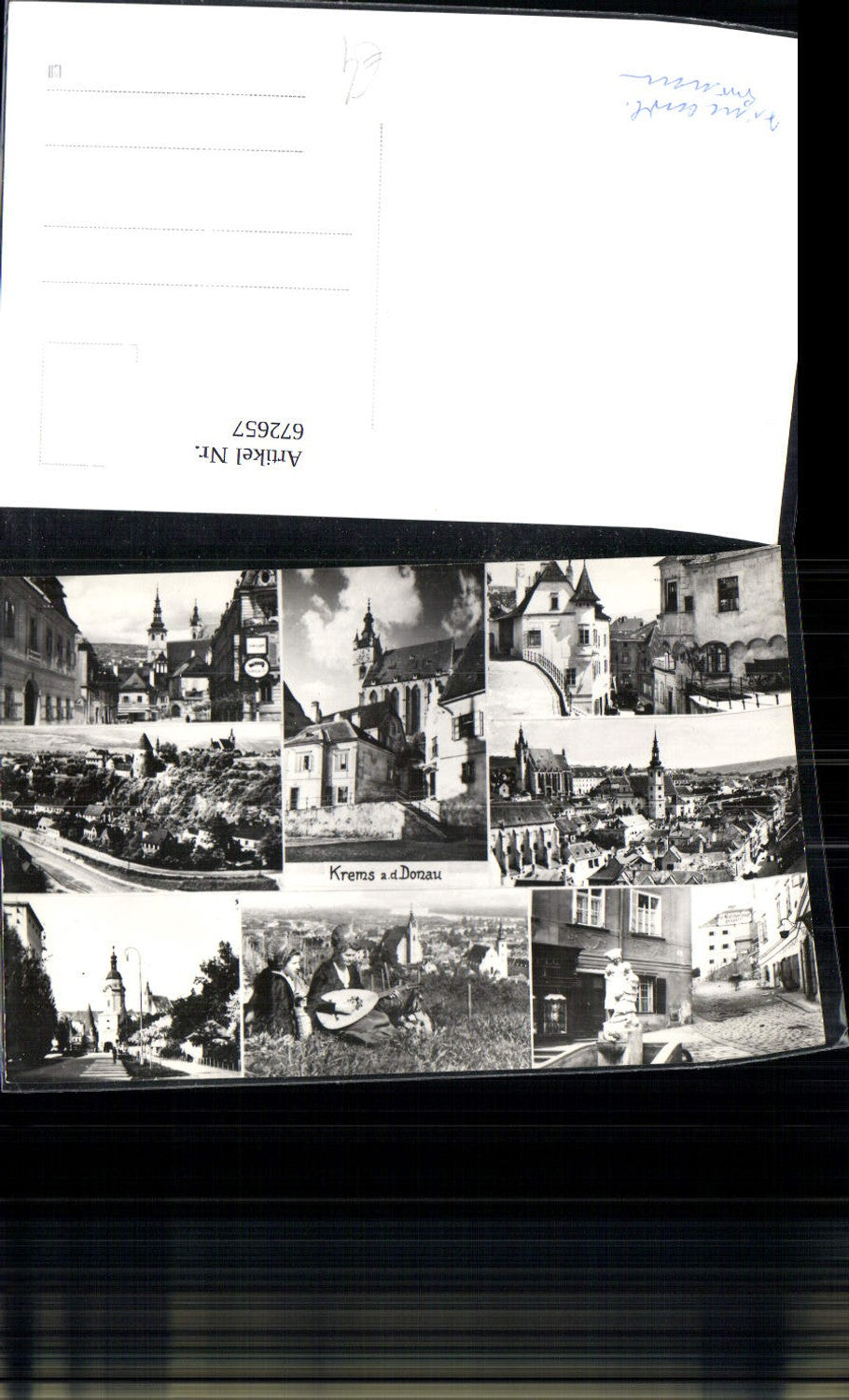 672657,Mehrbild Ak Krems a. d. Donau Ansichten