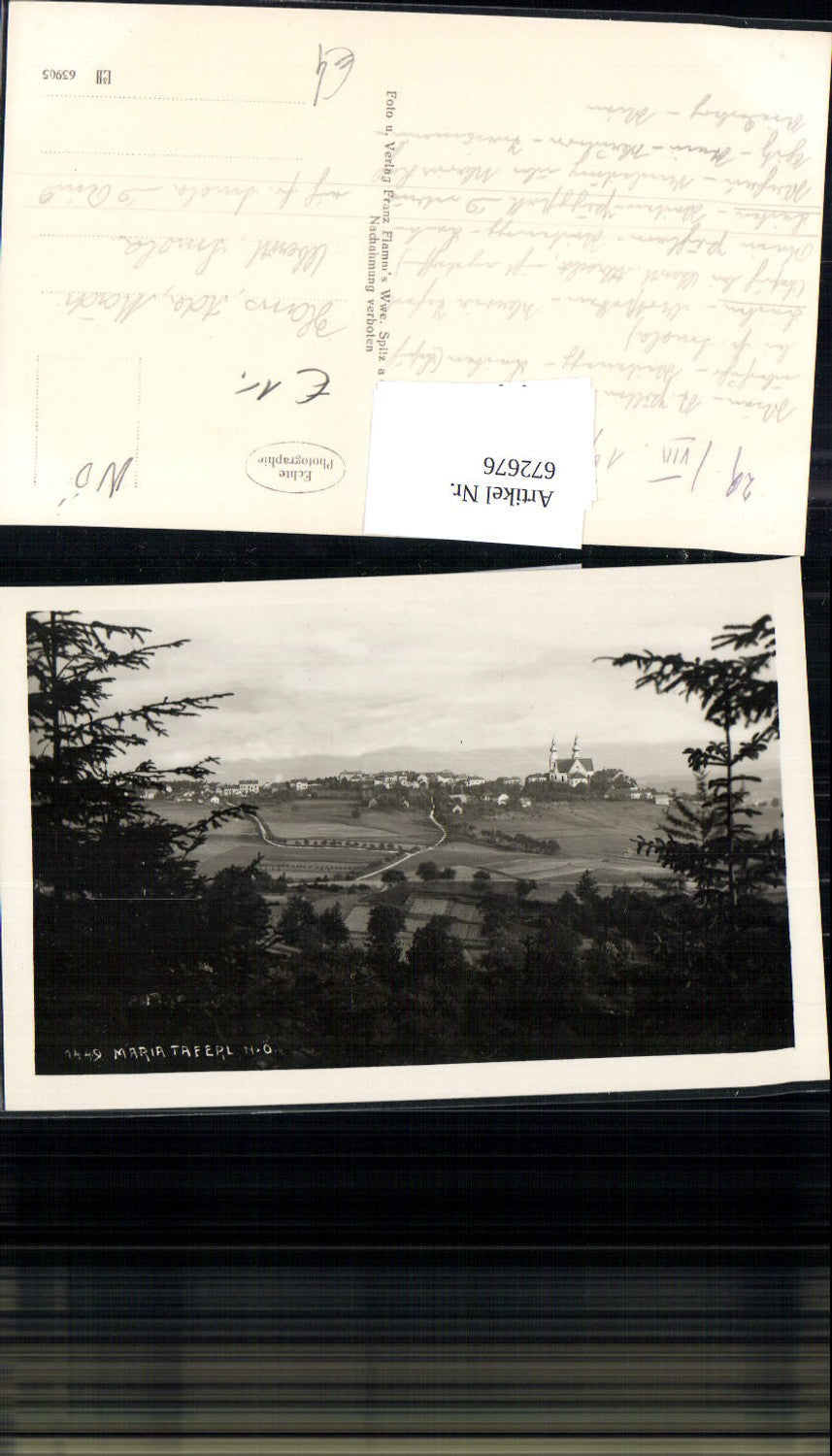 672676, Photo Ak Maria Taferl view
