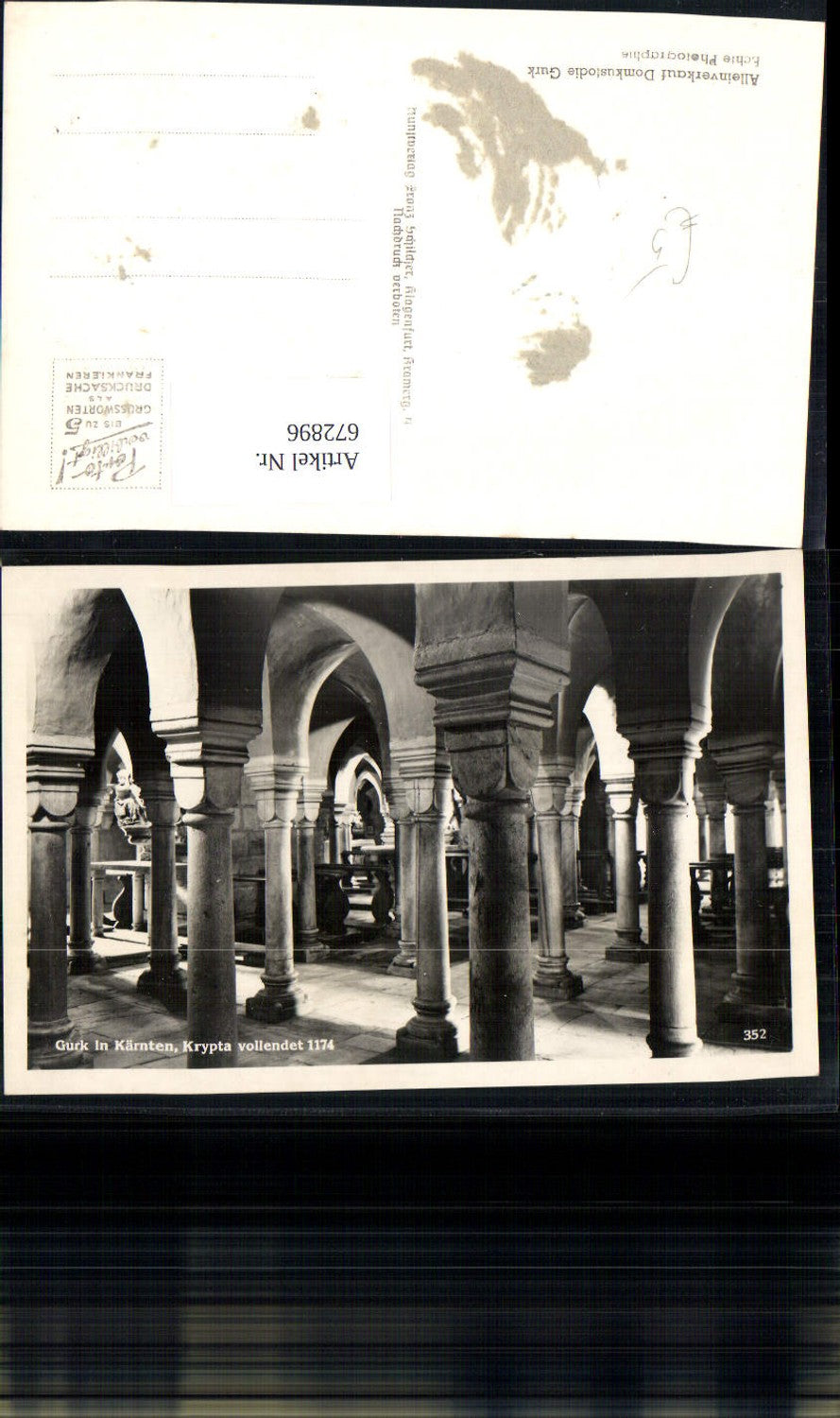 672896,Foto Ak Gurk Dom Krypta