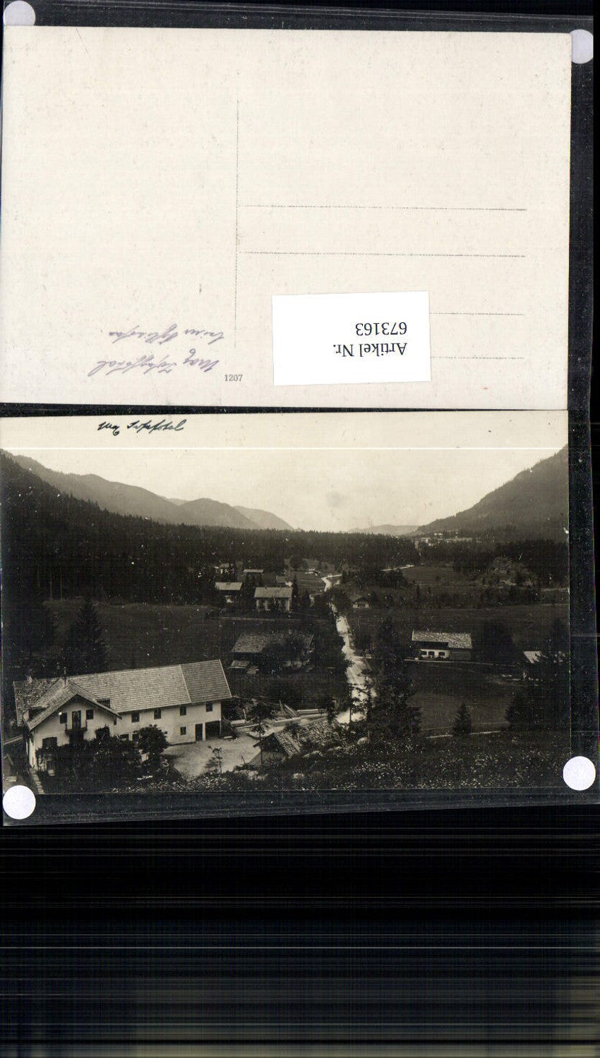 673163,Foto-AK Schliersee Neuhaus Tischlerei Max Josephtal LK Miesbach