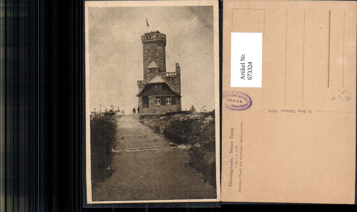 673324,Hornisgrinde Neuer Turm Unterstmatt Bühl