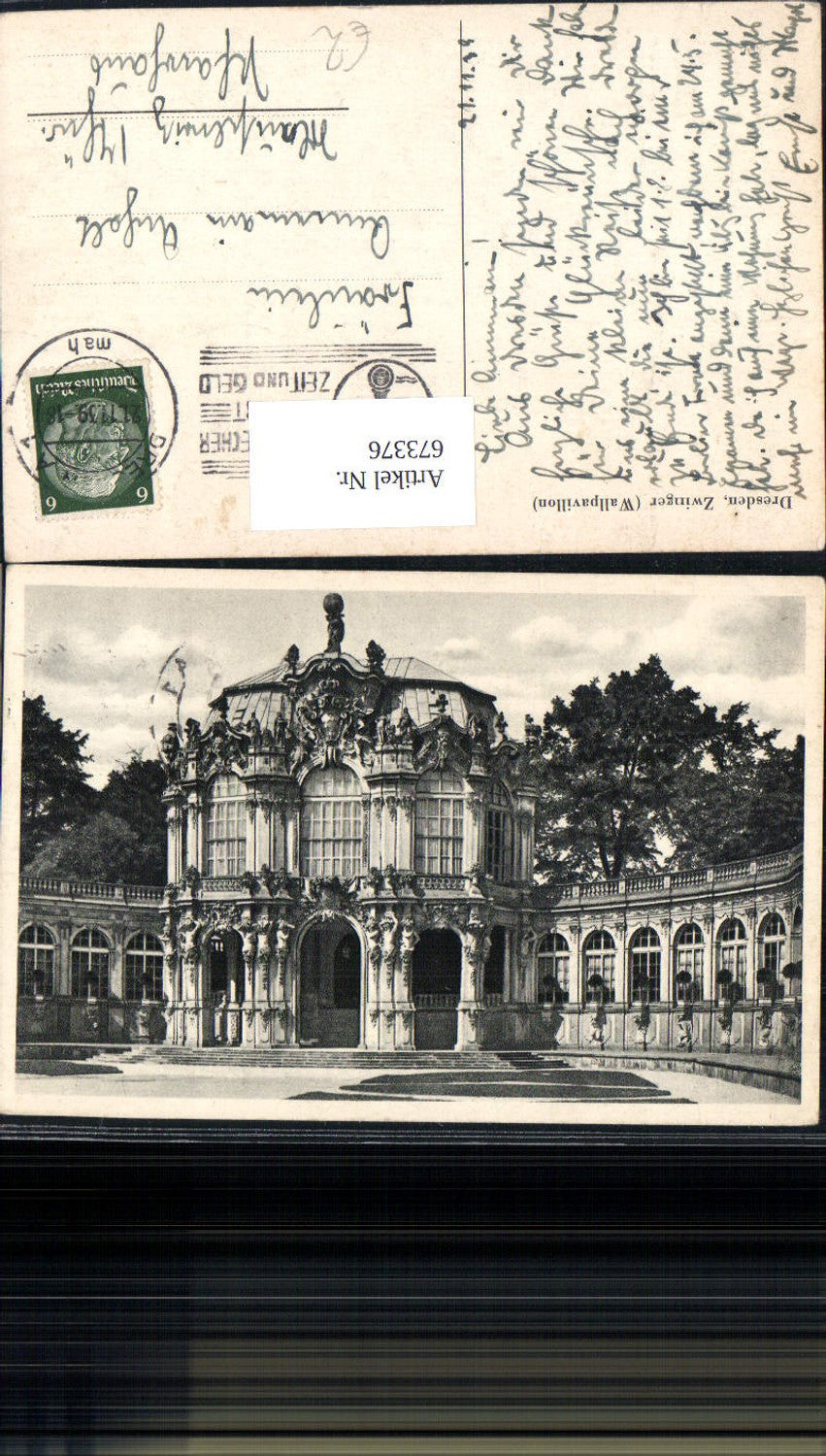 673376,Dresden Zwinger Wallpavillon