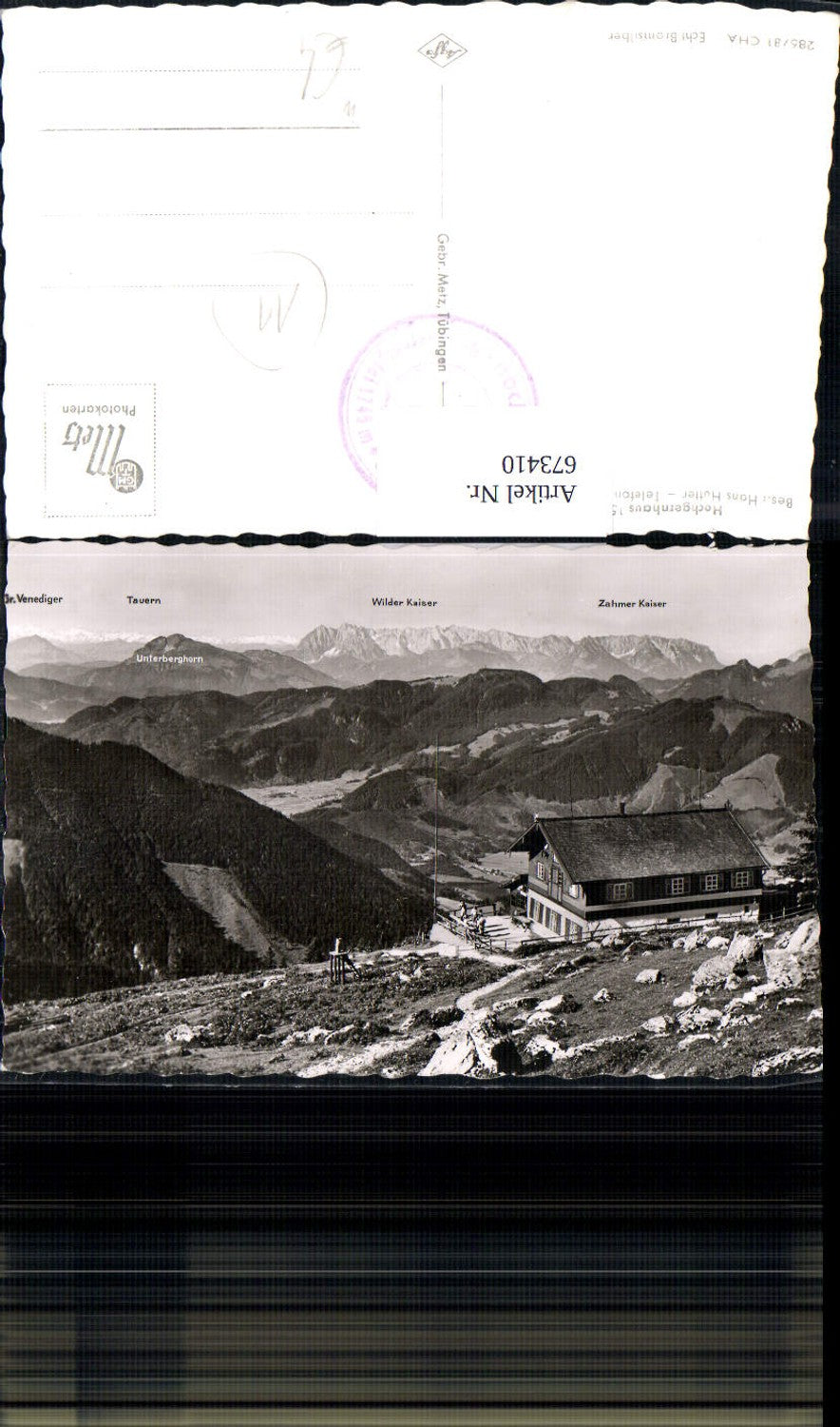 673410,Foto Ak Hochgernhaus Marquartstein