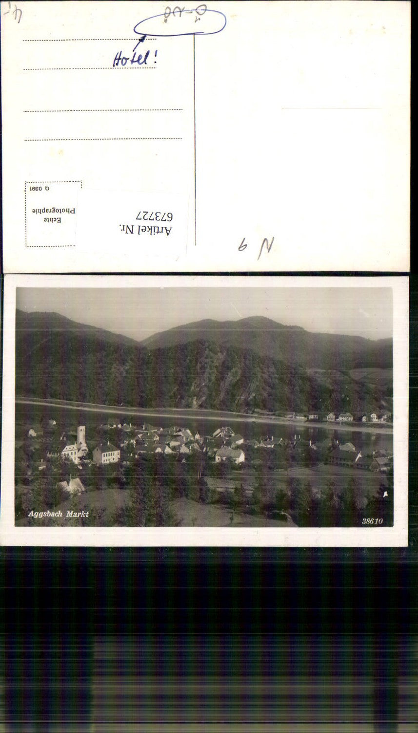 673727,Foto Ak Aggsbach Markt