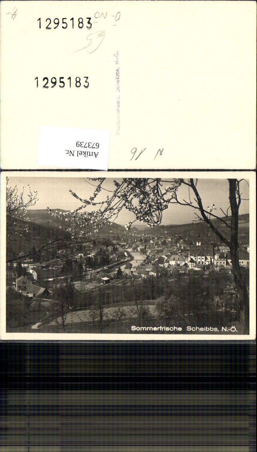 673739,Foto Ak Scheibbs Ansicht